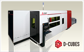 2D激光加工机 本公司提供各种类型的激光加工机,从高功率激光器,到传统冲床的可行替选方案。激光系统中的每个关键组件,从切削机到谐振器和控制单元,均由本公司设计和制造。作为综合性电机制造商,三菱电机致力于提供高品质的产品。